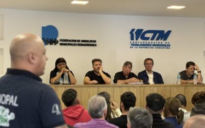 Se completará el trasvasamiento generacional y Hernán Doval quedará al frente de la Federación de Sindicatos Municipales Bonaerenses