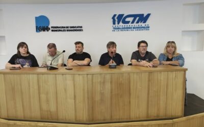 PLENARIO de SECRETARIOS y SECRETARIAS GENERALES de los SINDICATOS MUNICIPALES ADHERIDOS a la FE.SI.MU.BO