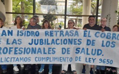 PARO ACTIVO EN EL SECTOR SALUD DE SAN ISIDRO