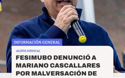 FESIMUBO denunció al intendente Mariano Cascallares por malversación de fondos y precarización laboral.