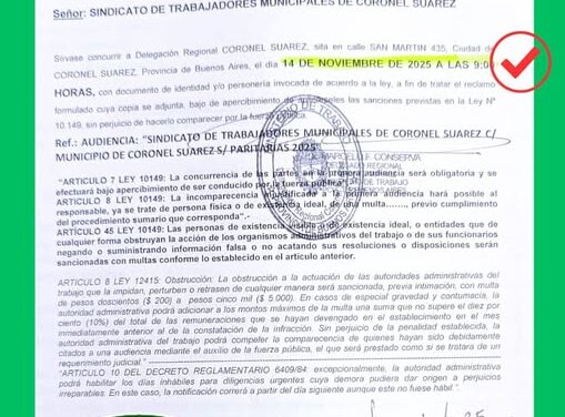 Municipales de Coronel Suárez