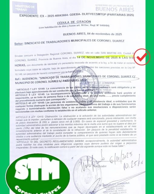 Municipales de Coronel Suárez