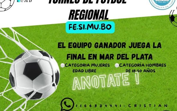 TORNEO DE FÚTBOL REGIONAL DE LA FE.SI.MU.BO