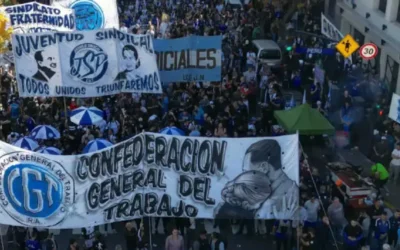 Marcha de la CGT contra la reforma laboral: “Todo el mundo se está dando cuenta que atrasa 100 años”