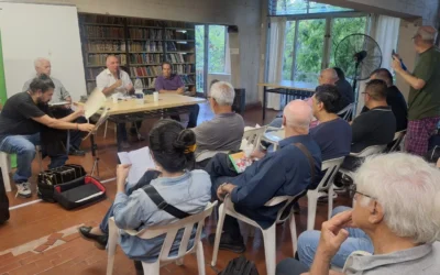 Se presentó en Martínez el libro “La resistencia en los tiempos del Anarcocapitalismo”: “La idea es que sea una herramienta de debate”