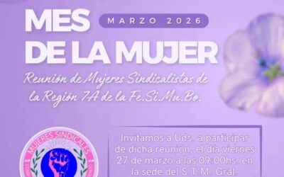 Encuentro regional de Mujeres Sindicalistas