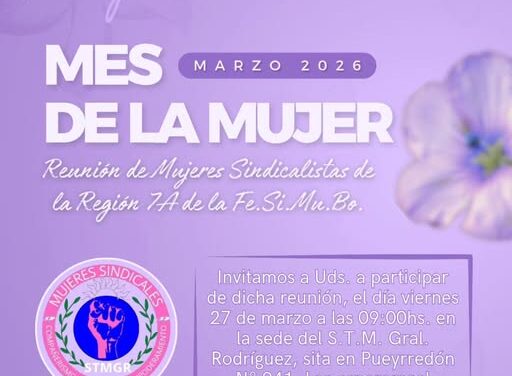 Encuentro regional de Mujeres Sindicalistas