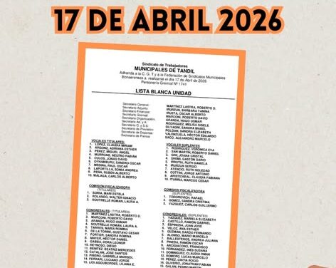 MUNICIPALES TANDIL