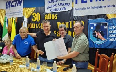 Hernán Doval encabezó una histórica visita a los municipales del Impenetrable Chaqueño