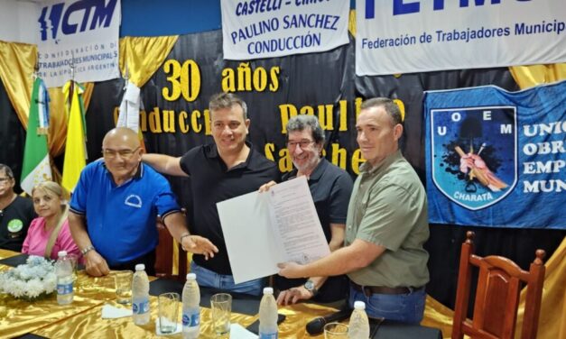 Hernán Doval encabezó una histórica visita a los municipales del Impenetrable Chaqueño