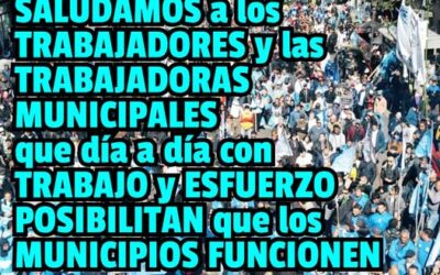DÍA DEL TRABAJADOR Y LA TRABAJADORA
