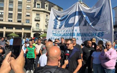 MARCHA POR EL DIA DEL TRABAJADOR Y LA TRABAJADORA