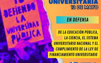 12M MARCHA FEDERAL UNIVERSITARIA