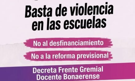 PARO PROVINCIAL DOCENTE | 30 DE JUNIO