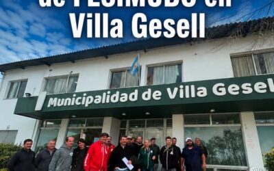 Hernán Doval consolidó la presencia de FESIMUBO en Villa Gesell