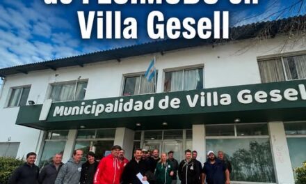 Hernán Doval consolidó la presencia de FESIMUBO en Villa Gesell