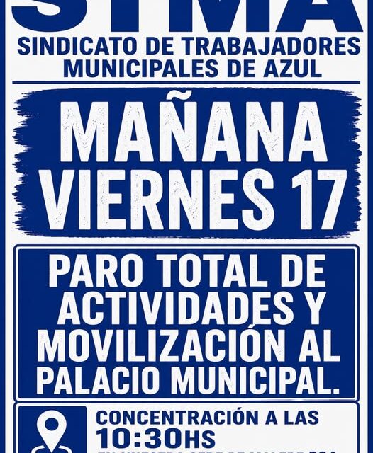 STMA: Cambio de día para la movilización.