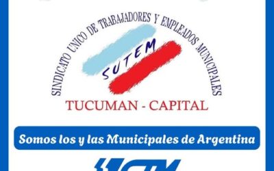 BIENVENIDO SINDICATO UNICO DE TRABAJADORES Y EMPLEADOS MUNICIPALES DE TUCUMAN CAPITAL
