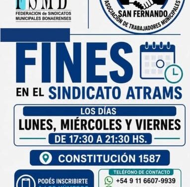 MUNICIPALES de SAN FERNANDO (B.A.) – ATMSF –