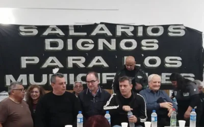 Plan de lucha de gremios municipales bonaerenses