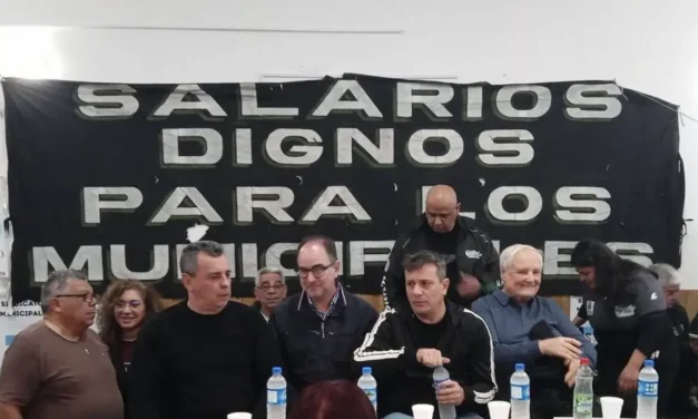 Plan de lucha de gremios municipales bonaerenses