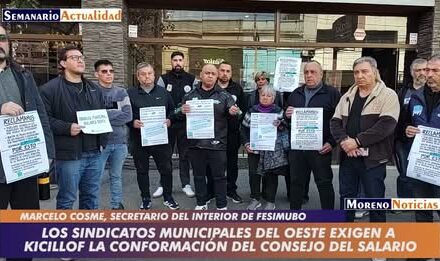 Los sindicatos municipales del oeste exigen a Kicillof la conformación del Consejo del Salario