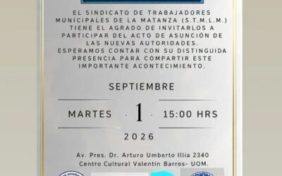 MUNICIPALES de LA MATANZA (B.A.) – STMLM –