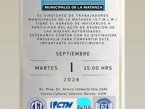MUNICIPALES de LA MATANZA (B.A.) – STMLM –