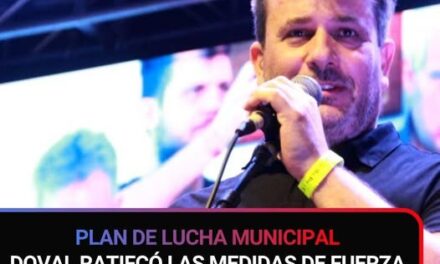 La Federación de Sindicatos Municipales Bonaerenses.  ratificó su plan de lucha provincial