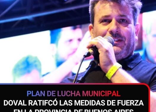 La Federación de Sindicatos Municipales Bonaerenses.  ratificó su plan de lucha provincial