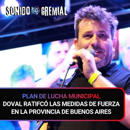 La Federación de Sindicatos Municipales Bonaerenses.  ratificó su plan de lucha provincial