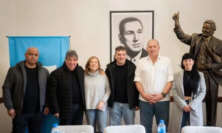 Sergio Berni y autoridades del Senado bonaerense recibieron a representantes de los sindicatos municipales