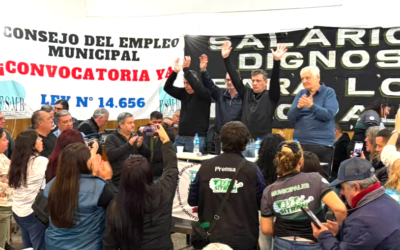 Los gremios municipales bonaerenses lanzan un plan de lucha “prolongado” por los bajos salarios
