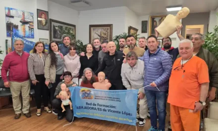 Capacitación en RCP en el Sindicato de Trabajadores Municipales de Vicente López STMVL