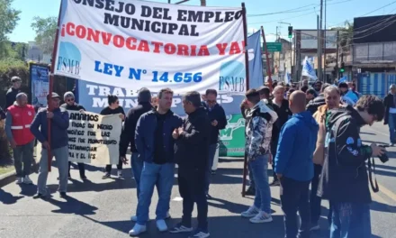 Municipales bonaerenses denuncian una «trampa» del Gobierno en la creación del Consejo del Empleo en Provincia de Buenos Aires
