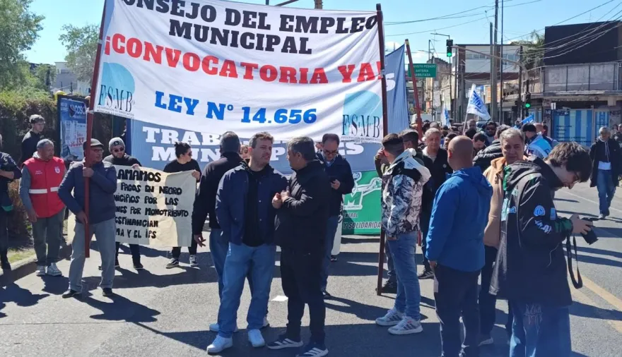 FeSiMuBo volvió a manifestarse en Ituzaingó con un corte sobre la avenida Rivadavia
