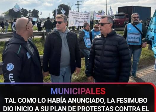 La FESIMUBO puso en marcha su plan de lucha