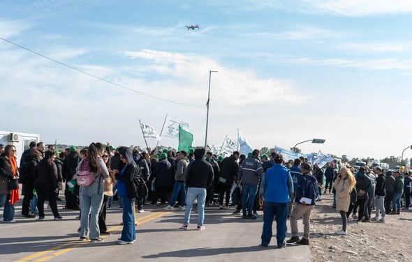 PLAN DE LUCHA EN BAHÍA BLANCA DE LA REGIONAL SUR