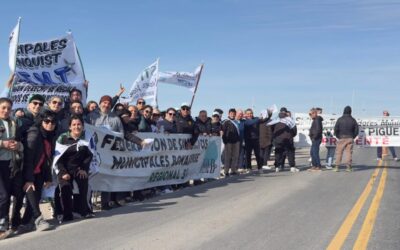 Fesimubo bloqueó el acceso al puerto de Bahía Blanca
