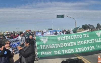 Tensión en el sudoeste bonaerense: los municipales de FeSiMuBo cortaron la Ruta 51 y bloquearon el acceso al Puerto de Bahía Blanca