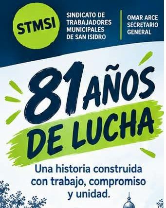 81 AÑOS DE LUCHA Y DE PIE