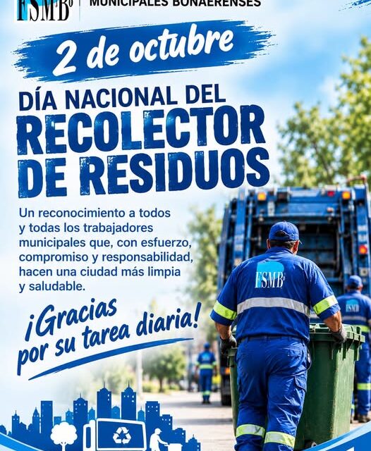 DÍA DEL RECOLECTOR DE RESIDUOS