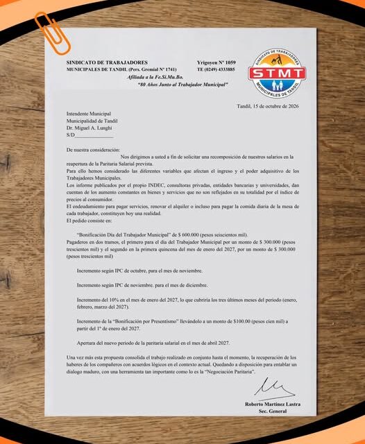 MUNICIPALES TANDIL