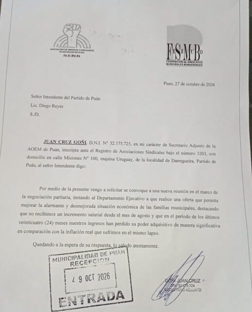 BASTA DE SILENCIO. LOS TRABAJADORES MUNICIPALES NECESITAMOS RESPUESTAS YA.